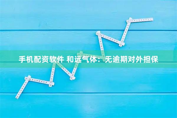 手机配资软件 和远气体：无逾期对外担保